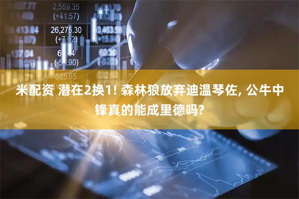 米配资 潜在2换1! 森林狼放弃迪温琴佐, 公牛中锋真的能成里德吗?