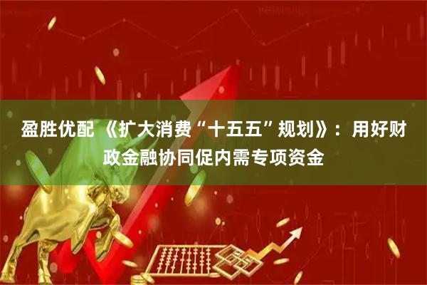 盈胜优配 《扩大消费“十五五”规划》：用好财政金融协同促内需专项资金